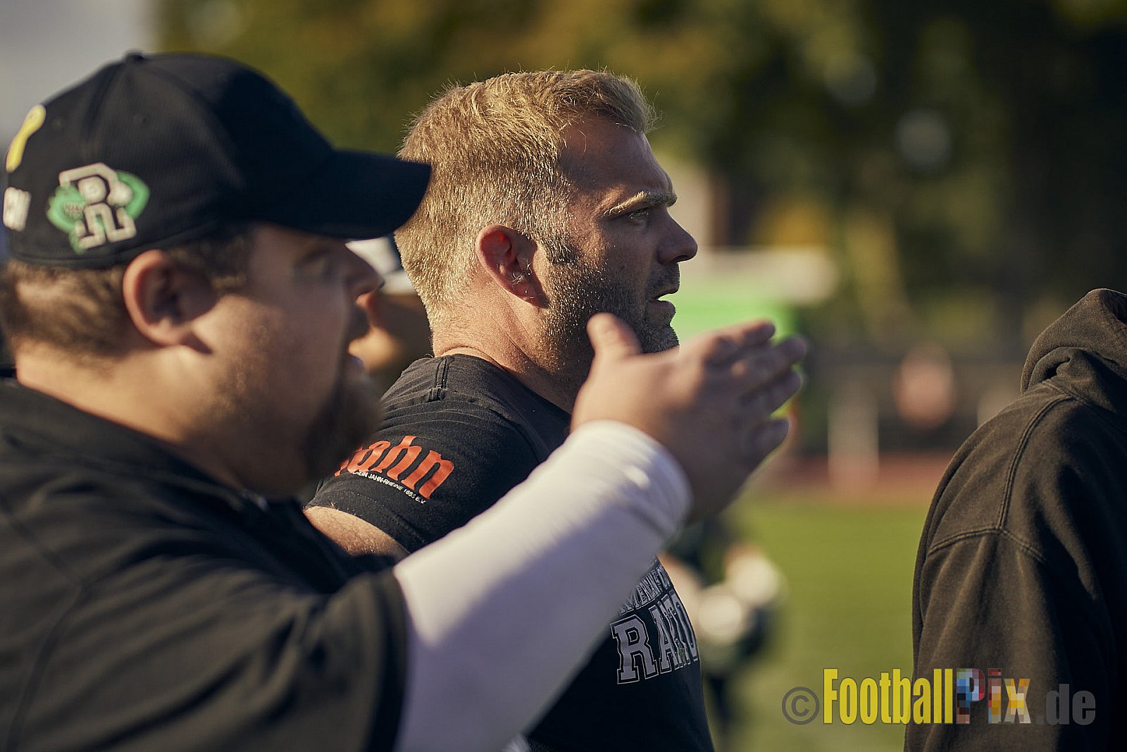 AFCV NRW Landesliga Season 2022 Rheine Raptors vs. Dorsten Reapers am 02.10.2022 im Stadion Jahnstadion, Schützenstraße, 48429 Rheine, Punkte Endstand 35 : 09.
[Bildnummer: 2022-10-02_0751] - RheineRaptorsVsDorstenReapers