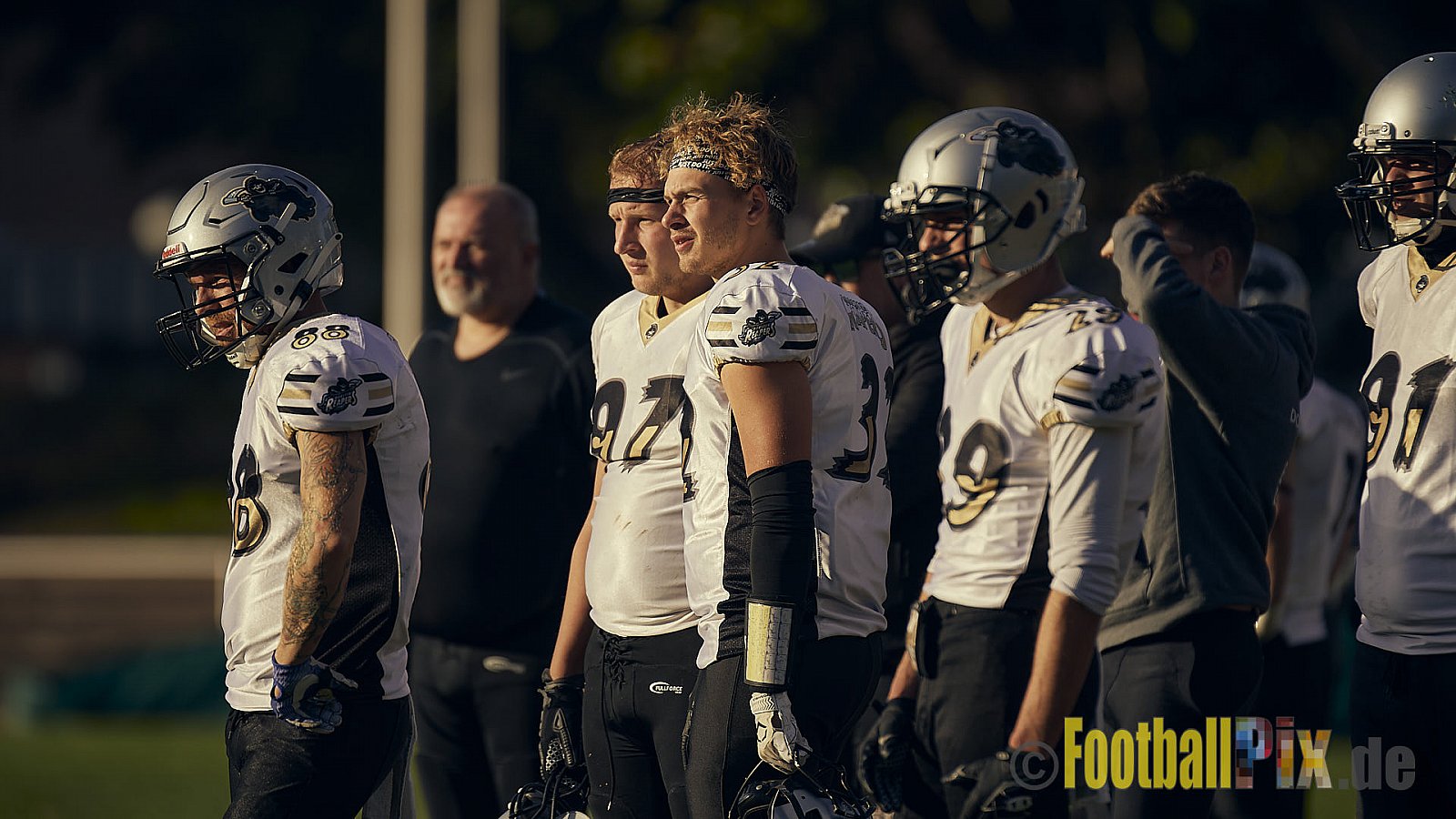 AFCV NRW Landesliga Season 2022 Rheine Raptors vs. Dorsten Reapers am 02.10.2022 im Stadion Jahnstadion, Schützenstraße, 48429 Rheine, Punkte Endstand 35 : 09.
[Bildnummer: 2022-10-02_0863] - RheineRaptorsVsDorstenReapers