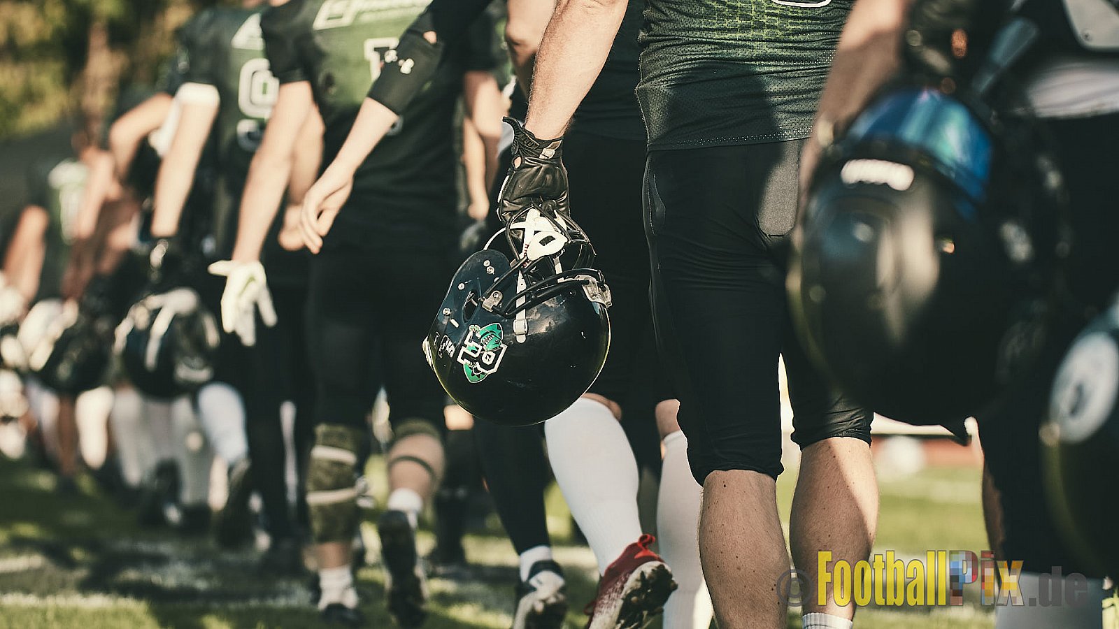 AFCV NRW Landesliga Season 2022 Rheine Raptors vs. Dorsten Reapers am 02.10.2022 im Stadion Jahnstadion, Schützenstraße, 48429 Rheine, Punkte Endstand 35 : 09.
[Bildnummer: 2022-10-02_0875] - RheineRaptorsVsDorstenReapers