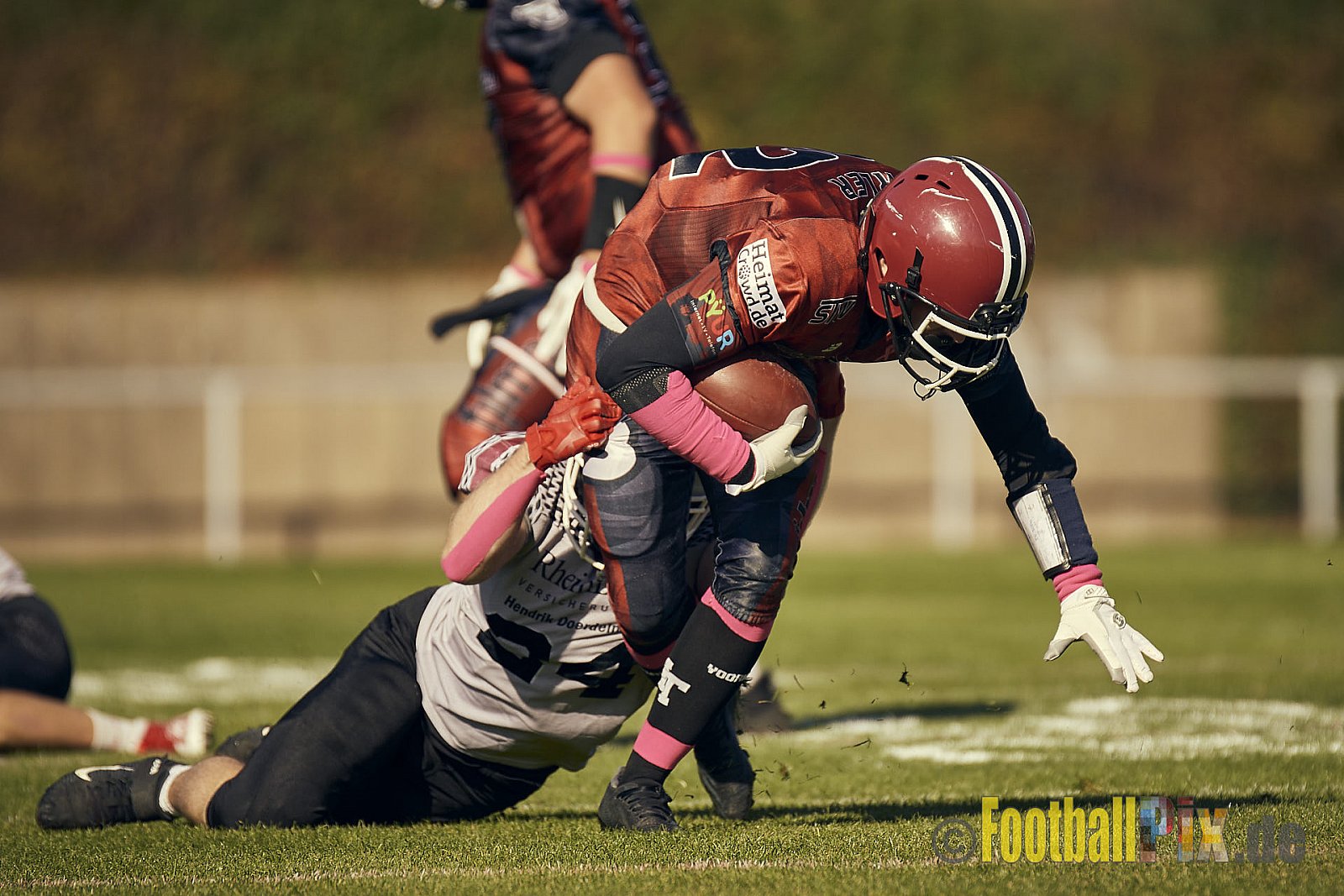 AFCV NRW Landesliga Season 2022 Iserlohn Titans vs. Bochum Rebels am 08.10.2022 im Stadion Hemberg-Stadion (Süd), Immermannstraße 10, 58636 Iserlohn, Punkte Endstand 13 : 03.
[Bildnummer: 2022-10-08_0201] - IserlohnTitansVsBochumRebels