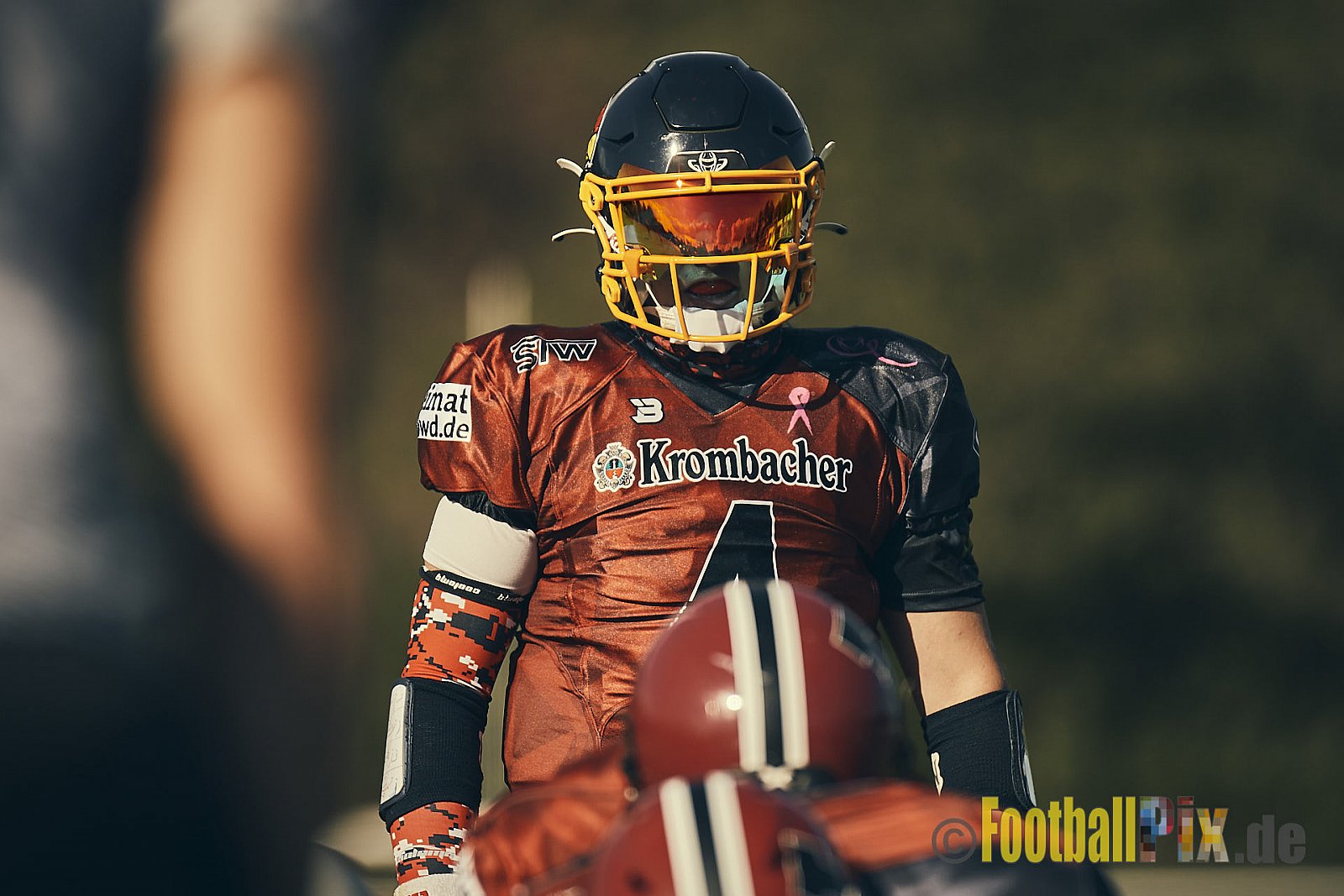 AFCV NRW Landesliga Season 2022 Iserlohn Titans vs. Bochum Rebels am 08.10.2022 im Stadion Hemberg-Stadion (Süd), Immermannstraße 10, 58636 Iserlohn, Punkte Endstand 13 : 03.
[Bildnummer: 2022-10-08_0217] - IserlohnTitansVsBochumRebels
