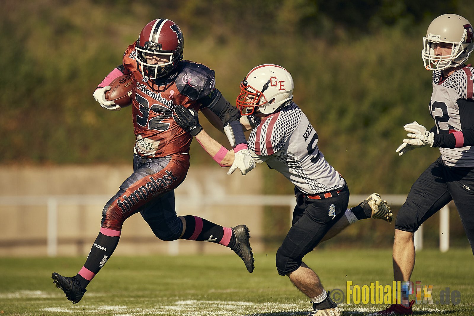 AFCV NRW Landesliga Season 2022 Iserlohn Titans vs. Bochum Rebels am 08.10.2022 im Stadion Hemberg-Stadion (Süd), Immermannstraße 10, 58636 Iserlohn, Punkte Endstand 13 : 03.
[Bildnummer: 2022-10-08_0256] - IserlohnTitansVsBochumRebels