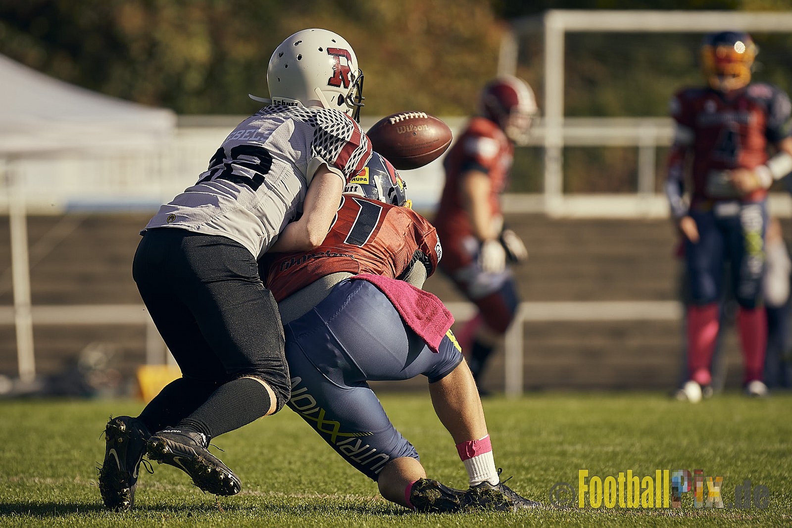 AFCV NRW Landesliga Season 2022 Iserlohn Titans vs. Bochum Rebels am 08.10.2022 im Stadion Hemberg-Stadion (Süd), Immermannstraße 10, 58636 Iserlohn, Punkte Endstand 13 : 03.
[Bildnummer: 2022-10-08_0261] - IserlohnTitansVsBochumRebels