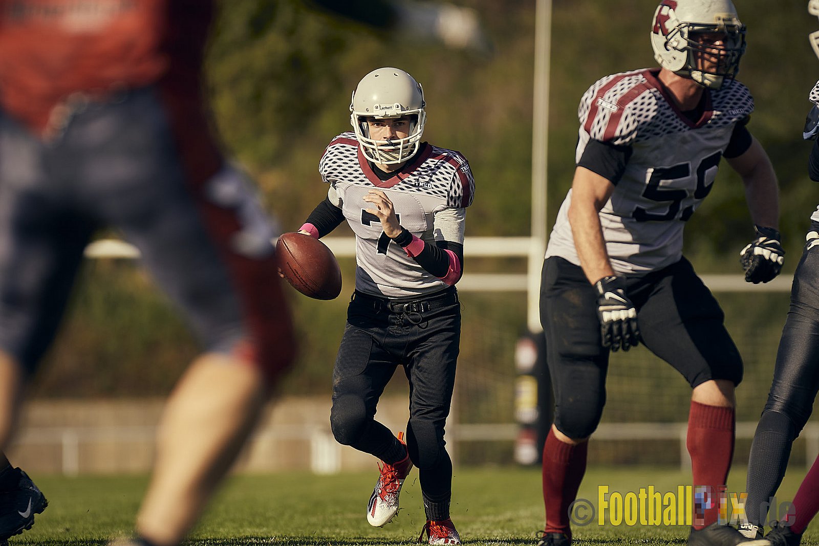 AFCV NRW Landesliga Season 2022 Iserlohn Titans vs. Bochum Rebels am 08.10.2022 im Stadion Hemberg-Stadion (Süd), Immermannstraße 10, 58636 Iserlohn, Punkte Endstand 13 : 03.
[Bildnummer: 2022-10-08_0353] - IserlohnTitansVsBochumRebels
