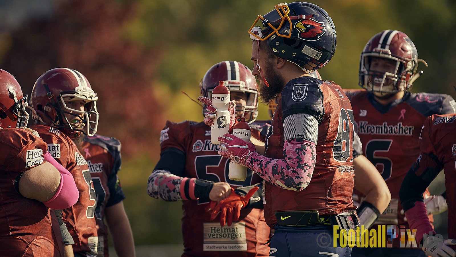 AFCV NRW Landesliga Season 2022 Iserlohn Titans vs. Bochum Rebels am 08.10.2022 im Stadion Hemberg-Stadion (Süd), Immermannstraße 10, 58636 Iserlohn, Punkte Endstand 13 : 03.
[Bildnummer: 2022-10-08_0389] - IserlohnTitansVsBochumRebels