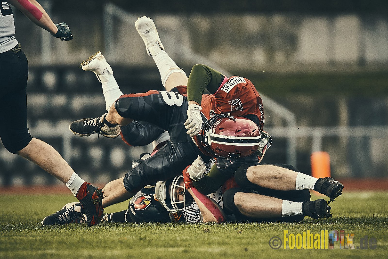 AFCV NRW Landesliga Season 2022 Iserlohn Titans vs. Bochum Rebels am 08.10.2022 im Stadion Hemberg-Stadion (Süd), Immermannstraße 10, 58636 Iserlohn, Punkte Endstand 13 : 03.
[Bildnummer: 2022-10-08_0403] - IserlohnTitansVsBochumRebels