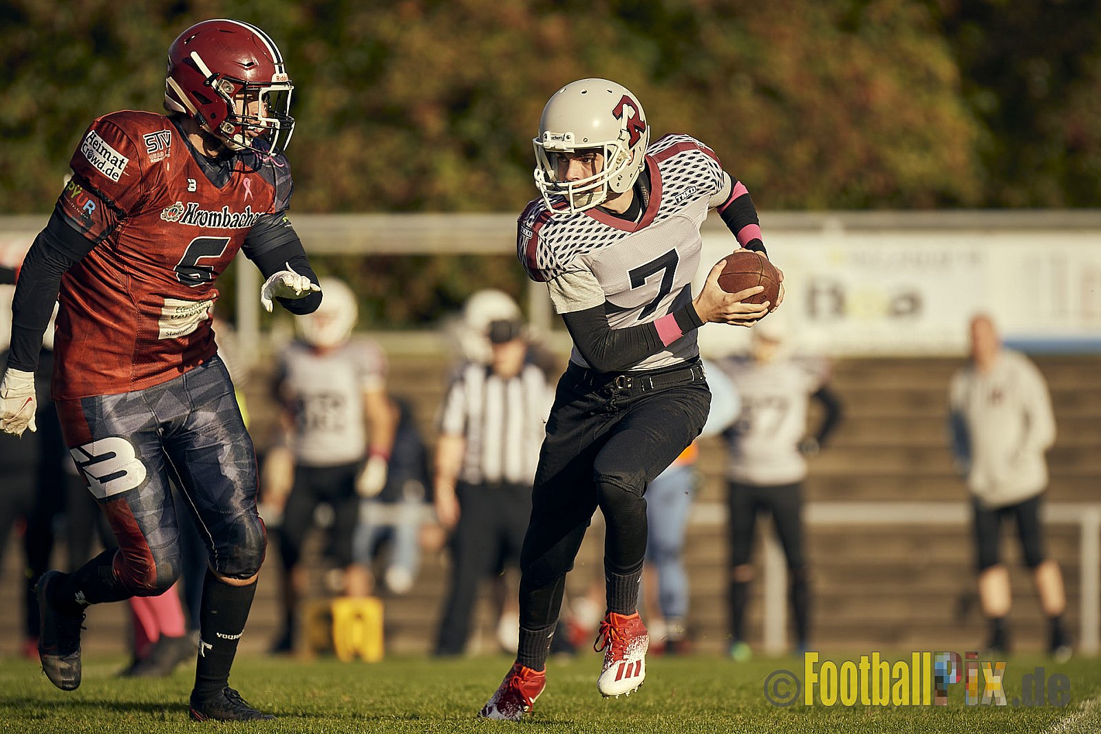 AFCV NRW Landesliga Season 2022 Iserlohn Titans vs. Bochum Rebels am 08.10.2022 im Stadion Hemberg-Stadion (Süd), Immermannstraße 10, 58636 Iserlohn, Punkte Endstand 13 : 03.
[Bildnummer: 2022-10-08_0538] - IserlohnTitansVsBochumRebels