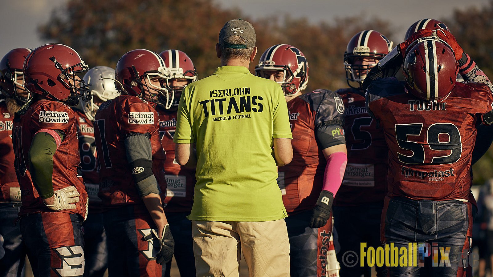 AFCV NRW Landesliga Season 2022 Iserlohn Titans vs. Bochum Rebels am 08.10.2022 im Stadion Hemberg-Stadion (Süd), Immermannstraße 10, 58636 Iserlohn, Punkte Endstand 13 : 03.
[Bildnummer: 2022-10-08_0618] - IserlohnTitansVsBochumRebels