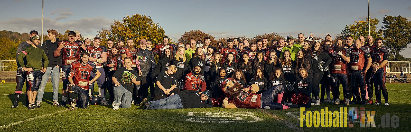 AFCV NRW Landesliga Season 2022 Iserlohn Titans vs. Bochum Rebels am 08.10.2022 im Stadion Hemberg-Stadion (Süd), Immermannstraße 10, 58636 Iserlohn, Punkte Endstand 13 : 03.
[Bildnummer: 2022-10-08_0675] - IserlohnTitansVsBochumRebels