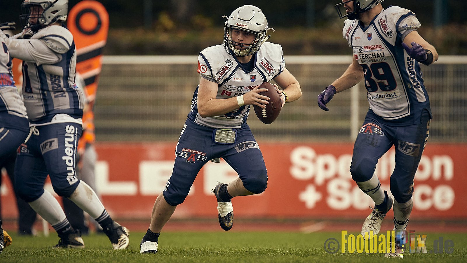 AFCV NRW Oberliga Season 2022 Remscheid Amboss vs. Krefeld Ravens am 15.10.2022 im Stadion Reinshagen Stadion, Wallburgstraße 25, 42857 Remscheid, Punkte Endstand 00 : 28.
[Bildnummer: 2022-10-15_0626] - RemscheidAmbossVsKrefeldRavens