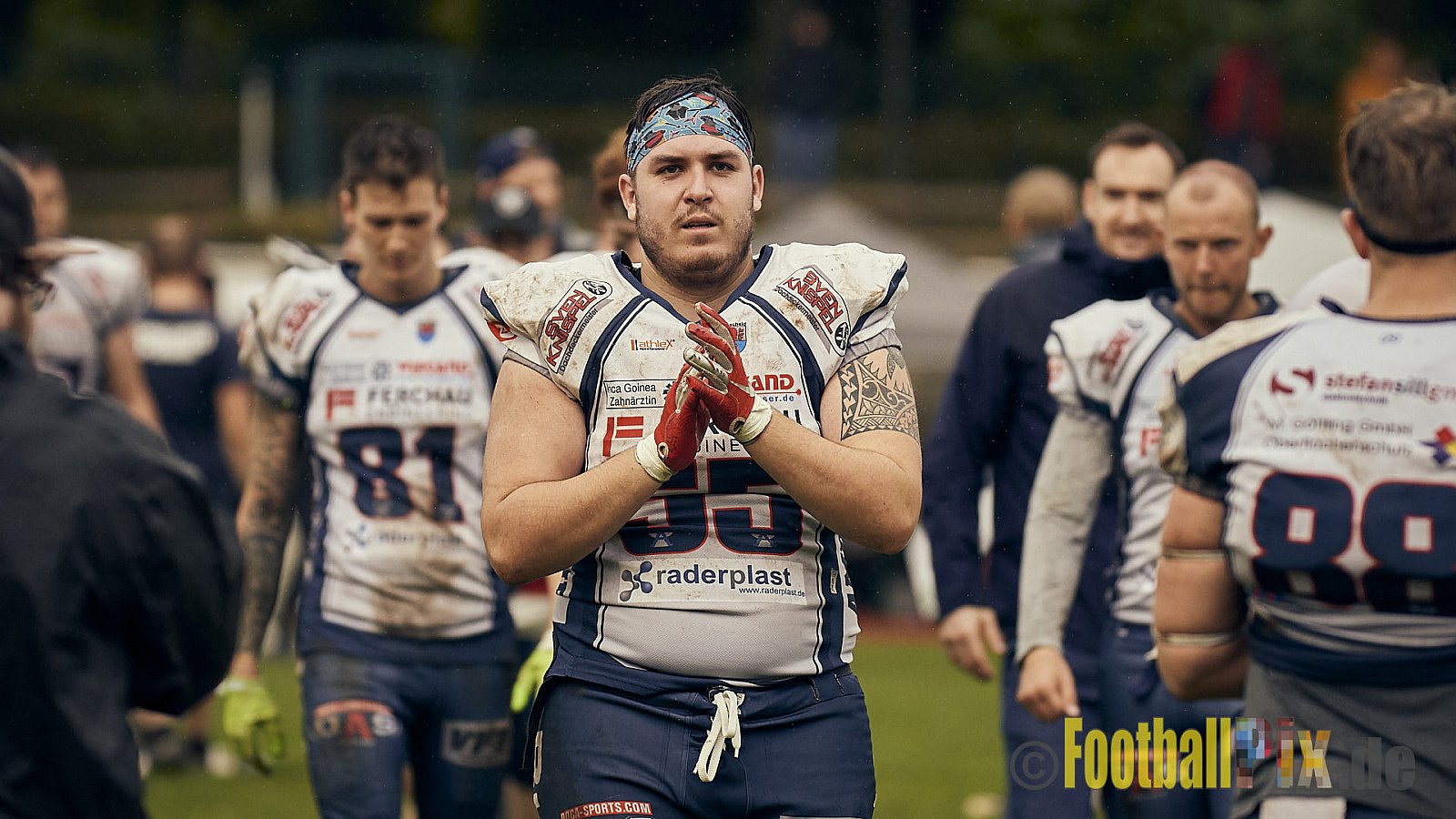 AFCV NRW Oberliga Season 2022 Remscheid Amboss vs. Krefeld Ravens am 15.10.2022 im Stadion Reinshagen Stadion, Wallburgstraße 25, 42857 Remscheid, Punkte Endstand 00 : 28.
[Bildnummer: 2022-10-15_0873] - RemscheidAmbossVsKrefeldRavens