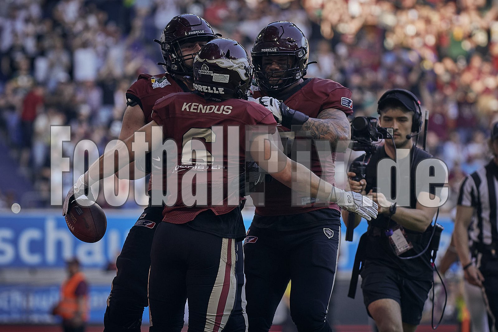 Die 1.Spielwoche der European League of Football (ELF) Season 2023 Rhein Fire vs. Frankfurt Galaxy  am 4.06.2023 im Stadion Schauinsland-Reisen-Arena, Margaretenstraße 5-7, 47055 Duisburg. Punkte Endstand 33 : 9. 
Bildnummer: 2023-06-04_0728 - ELF FrankfurtGalaxy@RheinFire