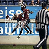 Die 5.Spielwoche der European League of Football (ELF) Season 2023 Rhein Fire vs Helvetic Guards am 1.07.2023 im Stadion Schauinsland-Reisen-Arena, Margaretenstra&szlig;e 5-7, 47055 Duisburg. Punkte Endstand 51 : 0. Bildnummer: 2023-07-01_0497 - ELF HelveticGuards@RheinFire