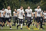 AFCV Landesliga NRW Season 2023 Iserlohn Titans vs. Lüdenscheid Lightnings am 5.08.2023 im Stadion inceptum-Stadion am Seilersee, Seeuferstraße 26, 58636 Iserlohn. Punkte Endstand 18 : 28. 
Bildnummer: 2023-08-05_0014 - IserlohnTitansVsLuedenscheidLightnings