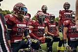 AFCV Landesliga NRW Season 2023 Iserlohn Titans vs. Lüdenscheid Lightnings am 5.08.2023 im Stadion inceptum-Stadion am Seilersee, Seeuferstraße 26, 58636 Iserlohn. Punkte Endstand 18 : 28. 
Bildnummer: 2023-08-05_0035 - IserlohnTitansVsLuedenscheidLightnings