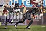 Das Halbfinale der European League of Football (ELF) Season 2023 Rhein Fire vs. Frankfurt Galaxy am 17.09.2023 im Stadion Schauinsland-Reisen-Arena, Margaretenstra&szlig;e 5-7, 47055 Duisburg. Punkte Endstand 42 : 23. Bildnummer: 2023-09-17_0744 - FrankfurtGalaxy@RheinFire