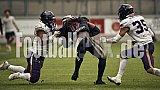 Das Halbfinale der European League of Football (ELF) Season 2023 Rhein Fire vs. Frankfurt Galaxy am 17.09.2023 im Stadion Schauinsland-Reisen-Arena, Margaretenstra&szlig;e 5-7, 47055 Duisburg. Punkte Endstand 42 : 23. Bildnummer: 2023-09-17_1294 - FrankfurtGalaxy@RheinFire