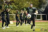 AFCV Verbandsliga Season 2024 Rheine Raptors vs. Gelsenkirchen Devils am 28.04.2024 im Jahnstadion, Schützenstraße, 48429 Rheine, Punkte Endstand 28 : 31.
[Bildnummer: 2024-04-28_0028] - RheineRaptorsVsGelsenkirchenDevils