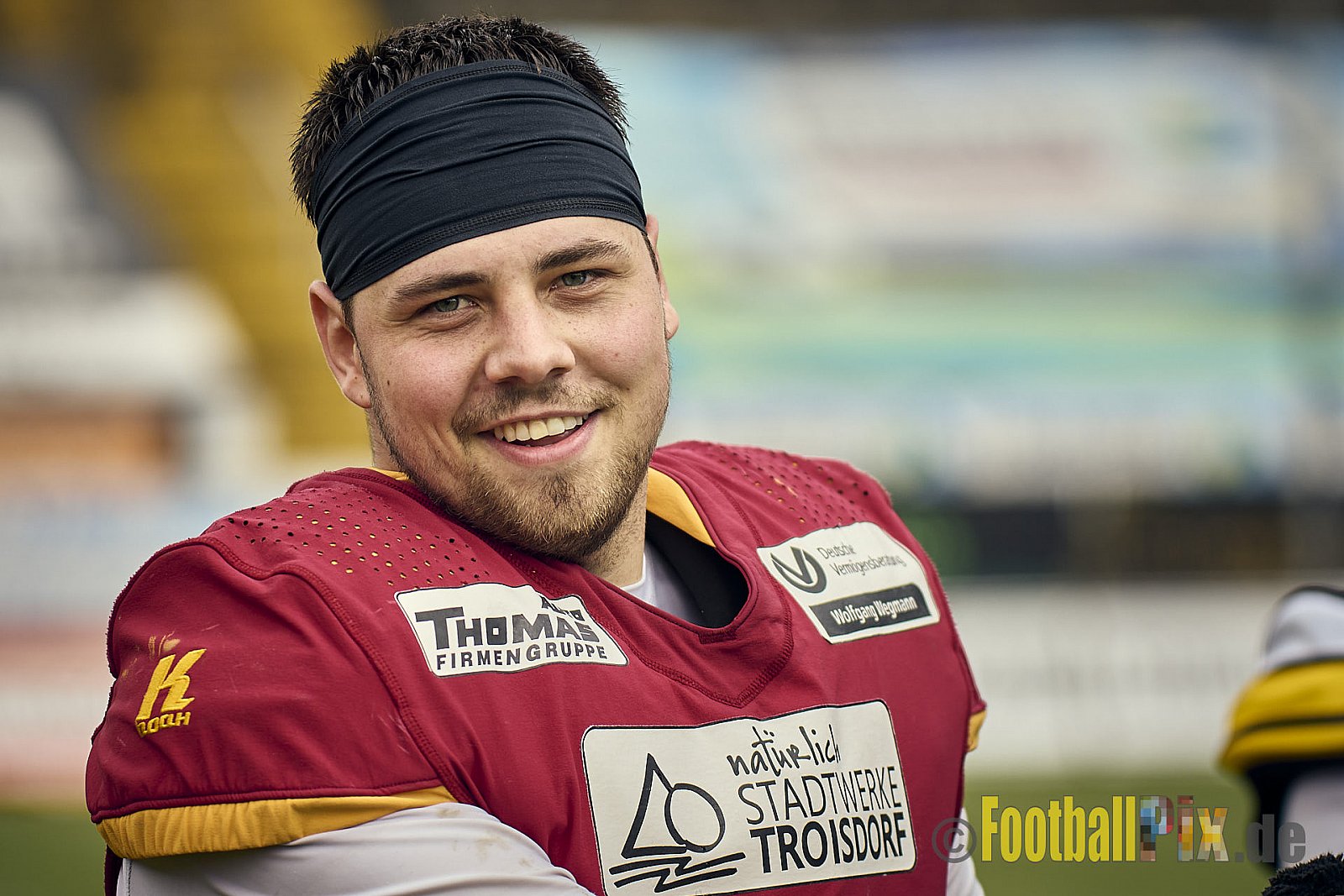 AFCV Regionalliga Season 2024 Krefeld Ravens vs. Troisdorf Jets am 05.05.2024 im Stadion Grotenburg, Tiergartenstraße 165, 47800 Krefeld, Punkte Endstand 46 : 14.
[Bildnummer: 2024-05-05_0081] - KrefeldRavensVsTroisdorfJets