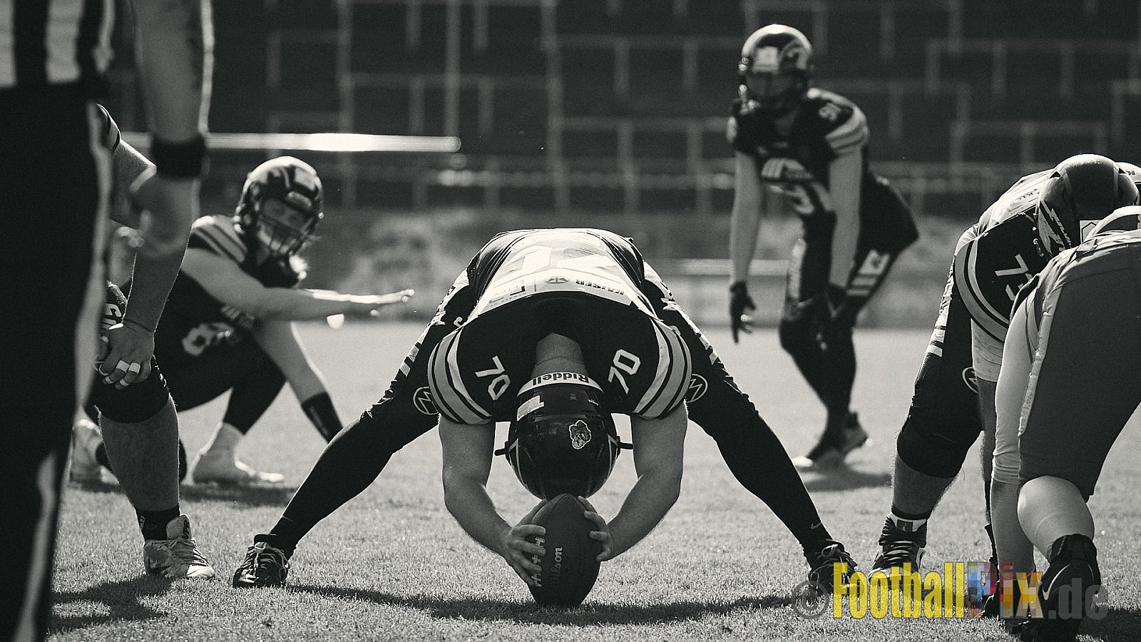 AFCV Regionalliga Season 2024 Krefeld Ravens vs. Troisdorf Jets am 05.05.2024 im Stadion Grotenburg, Tiergartenstraße 165, 47800 Krefeld, Punkte Endstand 46 : 14.
[Bildnummer: 2024-05-05_0680] - KrefeldRavensVsTroisdorfJets