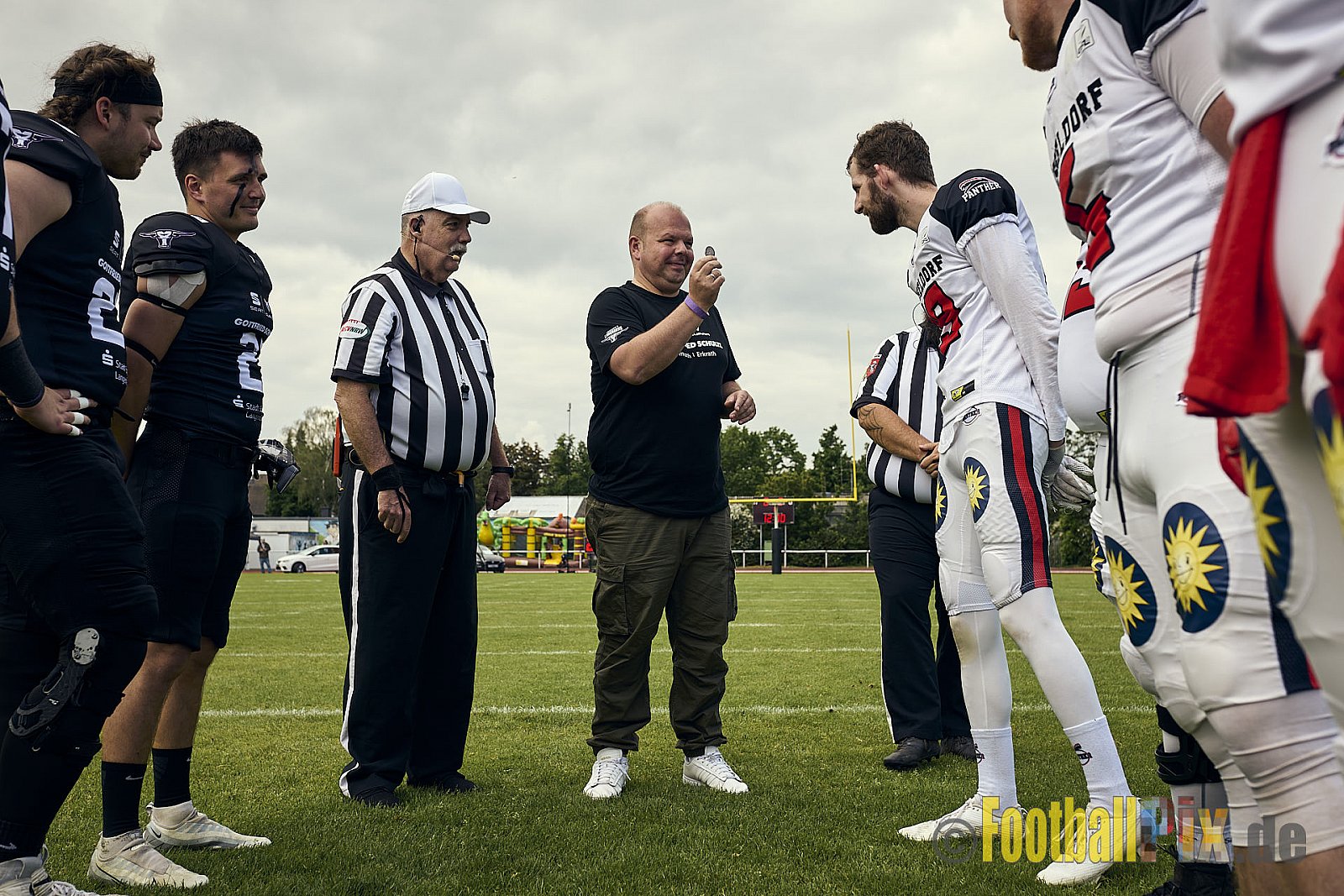 GFL2 Season 2024 Langenfeld Longhorns vs. Düsseldorf Panther am 25.05.2024 im Jahnstadion Langenfeld, Jahnstraße 4, 40764 Langenfeld (Rheinland). Punkte Endstand 16 : 07.
[Bildnummer: 2024-05-25_0110] - LangenfeldLonghornsVsDdorfPanther