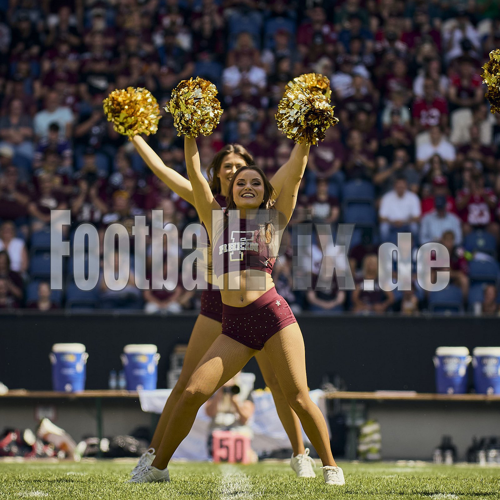 10.Spielwoche der European League of Football (ELF) Season 2024 Paris Musketeers at Rhein Fire am 28.07.2024 im Stadion Schauinsland-Reisen-Arena, Margaretenstraße 5-7, 47055 Duisburg. Spiel Endstand 06 : 38. Bildnummer: 2024-07-28_0172 - Elf ParisMusketeersAtRheinFire