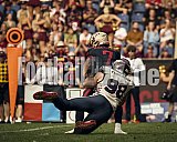 13.Spielwoche der European League of Football (ELF) Season 2024 Berlin Thunder at Rhein Fire am 18.08.2024 im Stadion . Spiel Endstand 14 : 47. Bildnummer: 2024-08-18_0856 - Elf BerlinThunderAtRheinFire