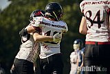 AFCV Verbandsliga NRW Season 2024 Recklinghausen Chargers vs. Siegen Sentinels am 24.08.2024 im Stadion Hohenhorst, Recklinghausen, Punkte Endstand 4 : 7.
[Bildnummer: 2024-08-24_0383] - RecklinghausenChargersVsSiegenSentinels