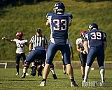 AFCV Verbandsliga NRW Season 2024 Recklinghausen Chargers vs. Siegen Sentinels am 24.08.2024 im Stadion Hohenhorst, Recklinghausen, Punkte Endstand 4 : 7.
[Bildnummer: 2024-08-24_0442] - RecklinghausenChargersVsSiegenSentinels