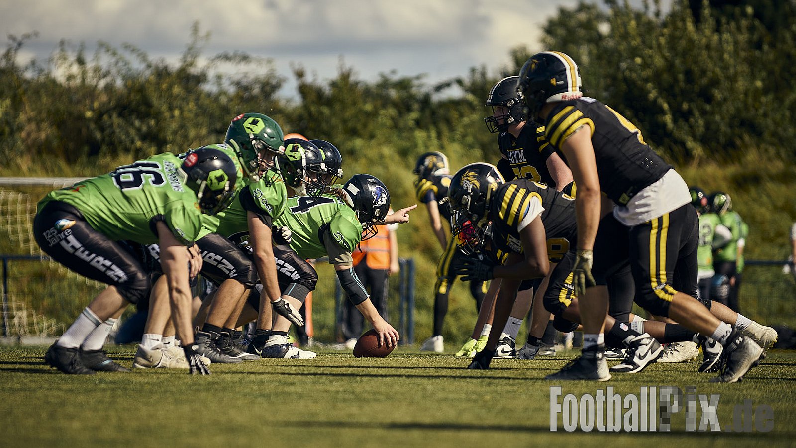 AFCV Landesliga NRW Season 2024 Euskirchen Lions vs. Herne Black Barons am 08.09.2024 im Stadion Sportanlage Stotzheim, Gertrudenhof, Stotzheim, 53879 Euskirchen, Punkte Endstand 51 : 0.
[Bildnummer: 2024-09-08_0139] - EuskirchenLionsVsHerneBlackBarons