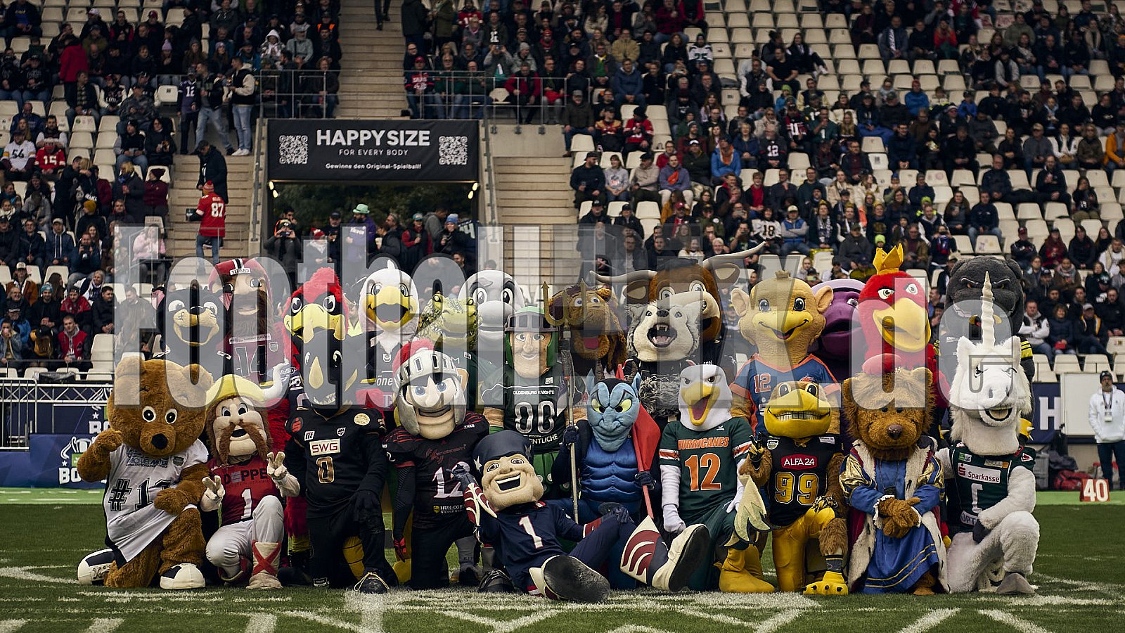 GFL Bowl | Potsdam Royals vs. Dresden Monarchs | 12.10.2024 | Stadion an der Hafenstraße, 97A, Hafenstraße, Vogelheim, Stadtbezirk V, Essen, North Rhine-Westphalia, 45356, Germany | Punkte Endstand 27 : 21 | Bildnummer: 2024-10-12_0125 - GFLBowl2024PotsdamRoyalsVsDresdenMonarchs
