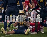 GFL Bowl | Potsdam Royals vs. Dresden Monarchs | 12.10.2024 | Stadion an der Hafenstraße, 97A, Hafenstraße, Vogelheim, Stadtbezirk V, Essen, North Rhine-Westphalia, 45356, Germany | Punkte Endstand 27 : 21 | Bildnummer: 2024-10-12_0439 - GFLBowl2024PotsdamRoyalsVsDresdenMonarchs