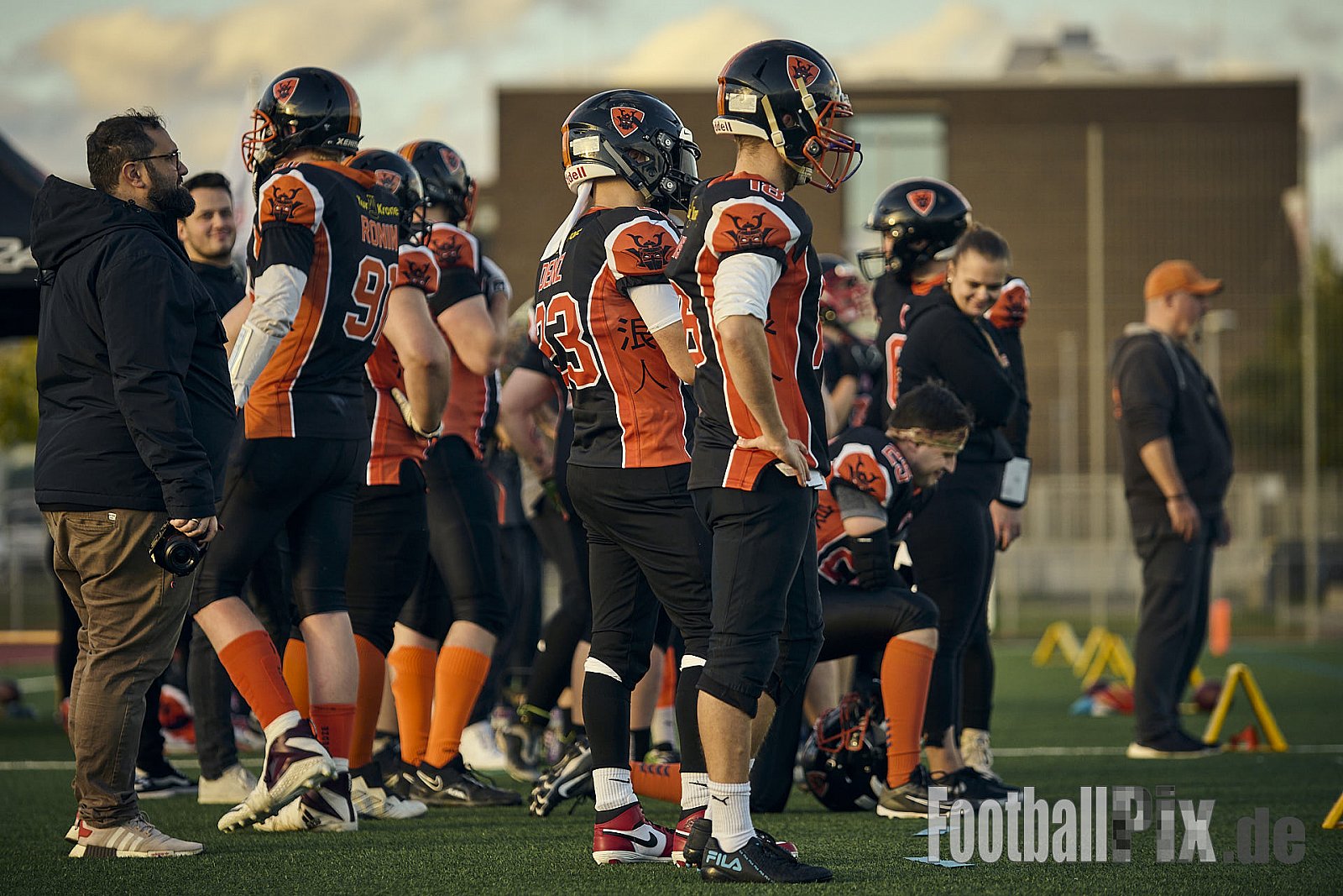 AFCV LL NRW | Cologne Ronin vs. Iserlohn Titans | 19.10.2024 | Bezirkssportanlage Rodenkirchen, Sürther Straße, Michaelshoven, Rodenkirchen, Cologne, North Rhine-Westphalia, 50999, Germany | Punkte Endstand 29 : 42 | Bildnummer: 2024-10-19_0699 - CologneRoninVsIserlohnTitans