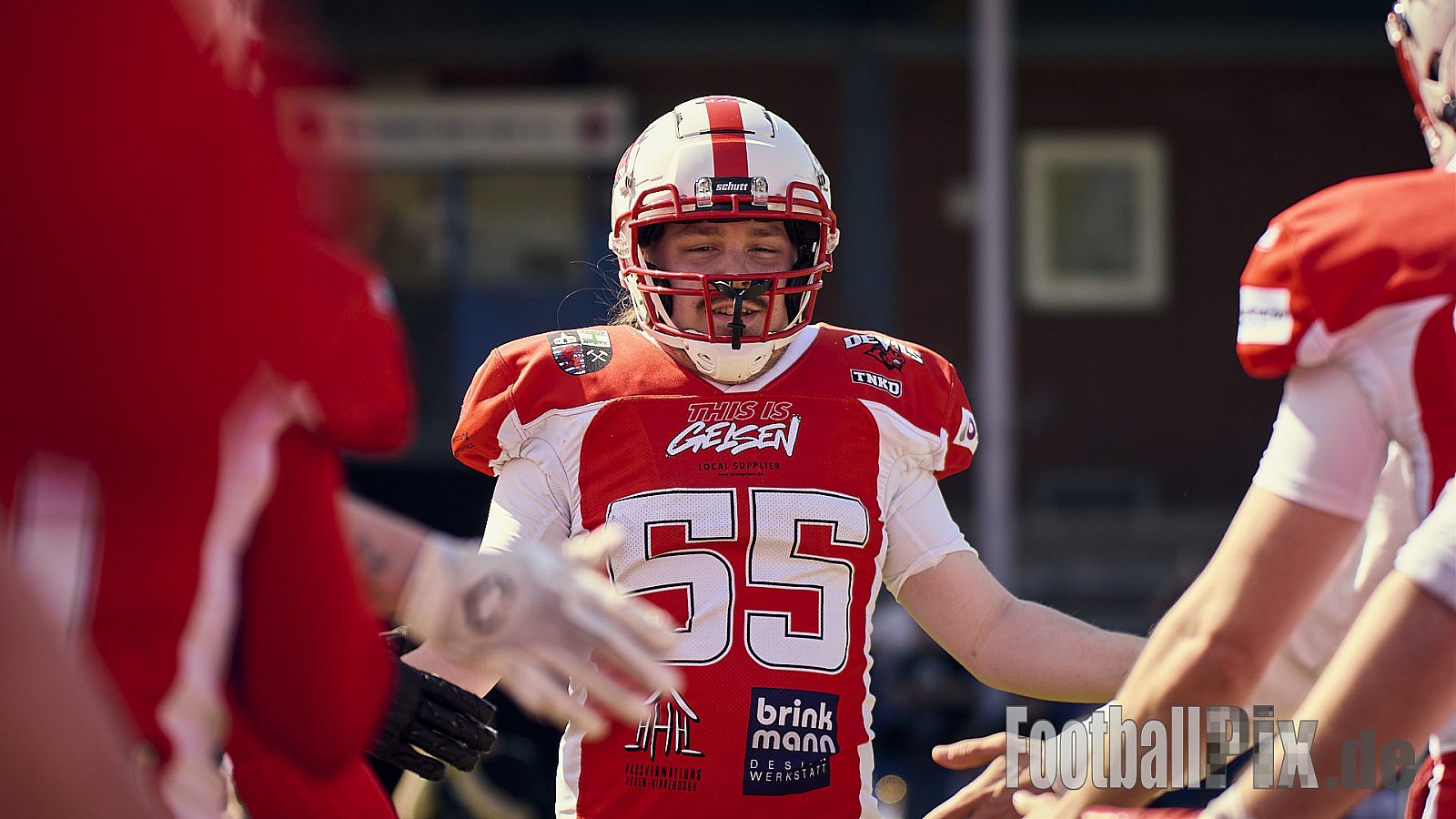 AFCV VL NRW | Charity Game Gelsenkirchen Devils vs. Bocholt Rhinos | 12.04.2025 |  | Punkte Endstand 35 : 07 | Bildnummer: 2025-04-12_0059 - GelsenkirchenDevilsVsBocholtRhinos