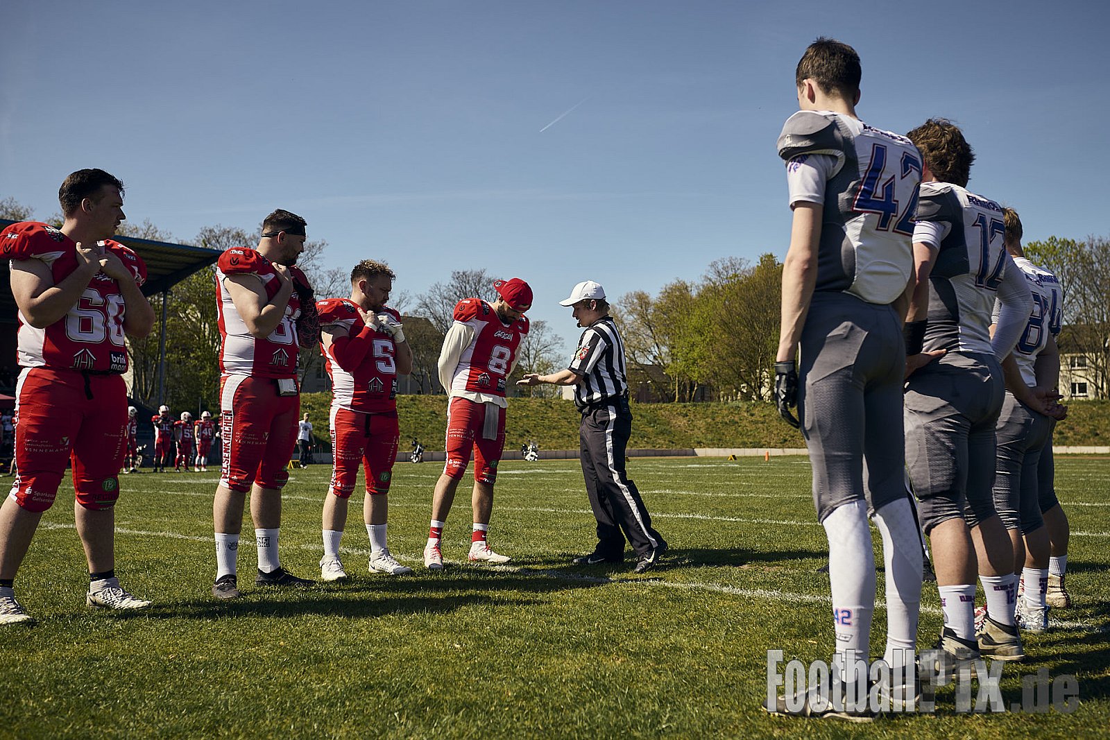 AFCV VL NRW | Charity Game Gelsenkirchen Devils vs. Bocholt Rhinos | 12.04.2025 |  | Punkte Endstand 35 : 07 | Bildnummer: 2025-04-12_0089 - GelsenkirchenDevilsVsBocholtRhinos