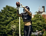 GFL 2 | Langenfeld Longhorns vs. Hamburg Pioneers | 10.05.2025 | Jahnstadion, Langenfeld | Punkte Endstand 35 : 10 | Bildnummer: 2025-05-10_0141 - LangenfeldLonghornsVsHamburgPioneers