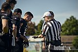 GFL 2 | Langenfeld Longhorns vs. Hamburg Pioneers | 10.05.2025 | Jahnstadion, Langenfeld | Punkte Endstand 35 : 10 | Bildnummer: 2025-05-10_0344 - LangenfeldLonghornsVsHamburgPioneers