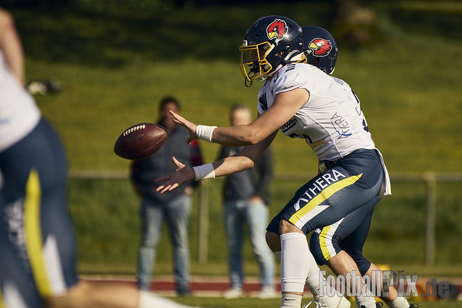AFCV RL NRW | Troisdorf Jets vs. Essen Assindia Cardinals | 17.05.2025 | Aggerstadion, 53840 Troisdorf | Punkte Endstand 19 : 14 | Bildnummer: 2025-05-17_0086 - TroisdorfJetsVsEssenAssindiaCardinals