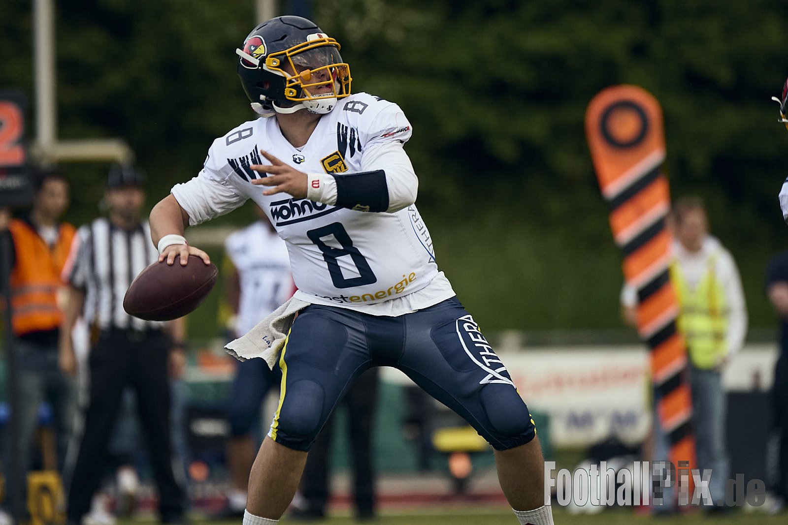 AFCV RL NRW | Troisdorf Jets vs. Essen Assindia Cardinals | 17.05.2025 | Aggerstadion, 53840 Troisdorf | Punkte Endstand 19 : 14 | Bildnummer: 2025-05-17_0437 - TroisdorfJetsVsEssenAssindiaCardinals