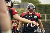 GFL | Düsseldorf Panther vs. Kiel Baltic Hurricanes | 24.05.2025 | Stadion VfL Benrath , 40597 Düsseldorf | Punkte Endstand 14 : 30 | Bildnummer: 2025-05-24_0060 - DPantherVsKielBalticHurricanes