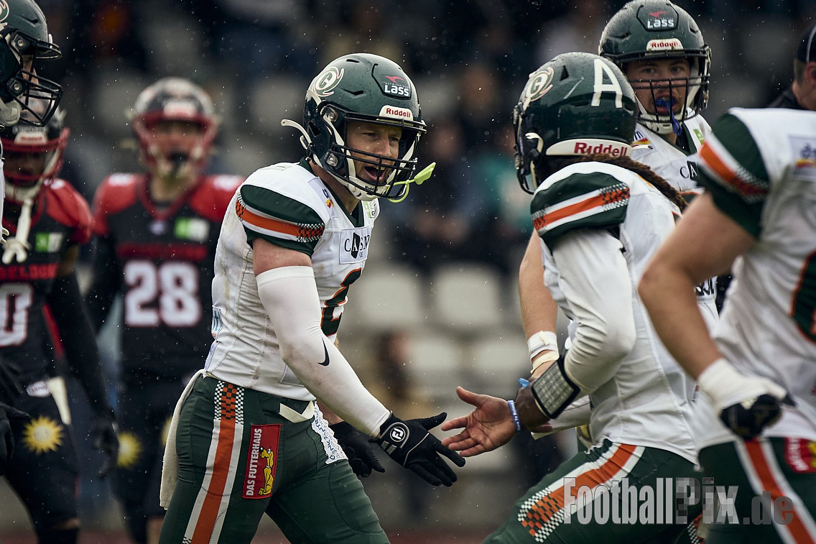 GFL | Düsseldorf Panther vs. Kiel Baltic Hurricanes | 24.05.2025 | Stadion VfL Benrath , 40597 Düsseldorf | Punkte Endstand 14 : 30 | Bildnummer: 2025-05-24_0390 - DPantherVsKielBalticHurricanes