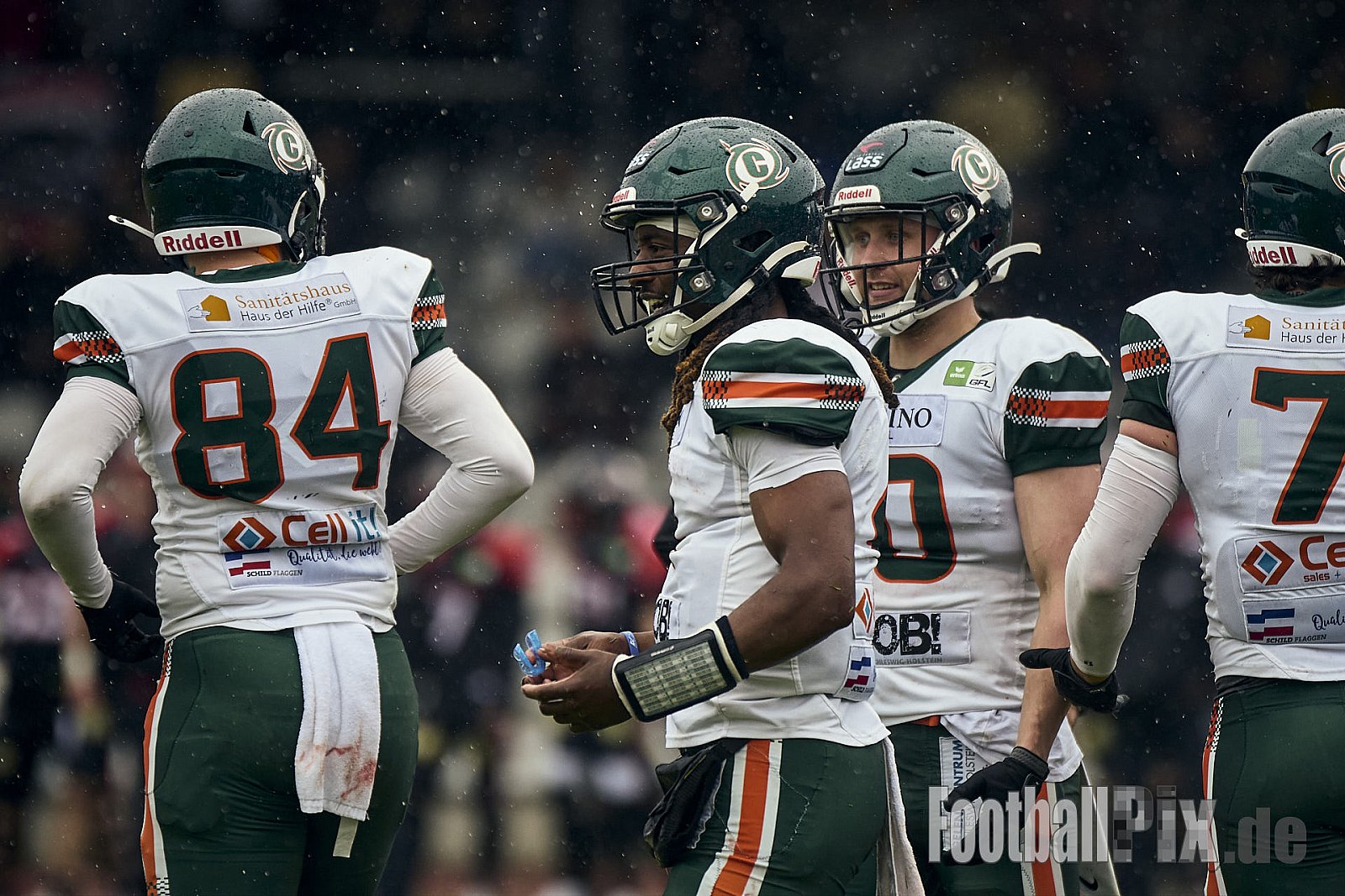 GFL | Düsseldorf Panther vs. Kiel Baltic Hurricanes | 24.05.2025 | Stadion VfL Benrath , 40597 Düsseldorf | Punkte Endstand 14 : 30 | Bildnummer: 2025-05-24_0560 - DPantherVsKielBalticHurricanes