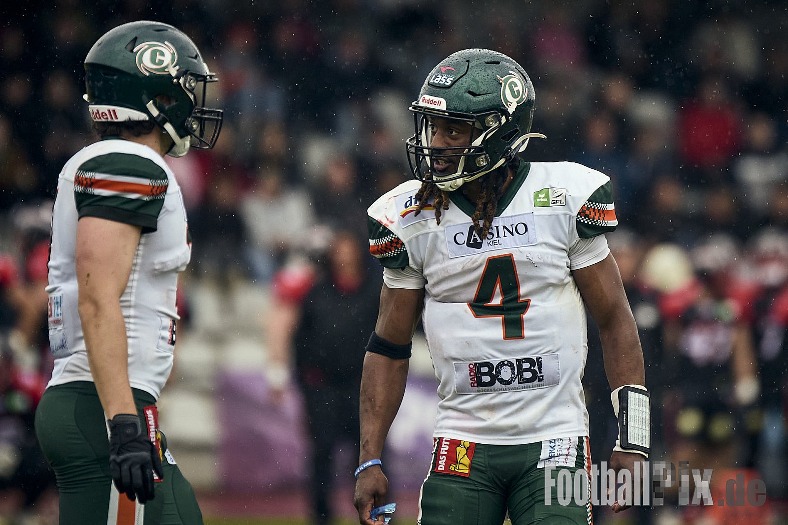GFL | Düsseldorf Panther vs. Kiel Baltic Hurricanes | 24.05.2025 | Stadion VfL Benrath , 40597 Düsseldorf | Punkte Endstand 14 : 30 | Bildnummer: 2025-05-24_0617 - DPantherVsKielBalticHurricanes