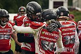 AFCV OL NRW | Wuppertal Greyhoundsr vs. M&ouml;nchengladbach Wolfpack | 25.05.2025 | SpA Gelber Sprung, Wuppertal | Punkte Endstand 21 : 08 | Bildnummer: 2025-05-25_0116 - WuppertalGreyhoundsVsMgWolfpack