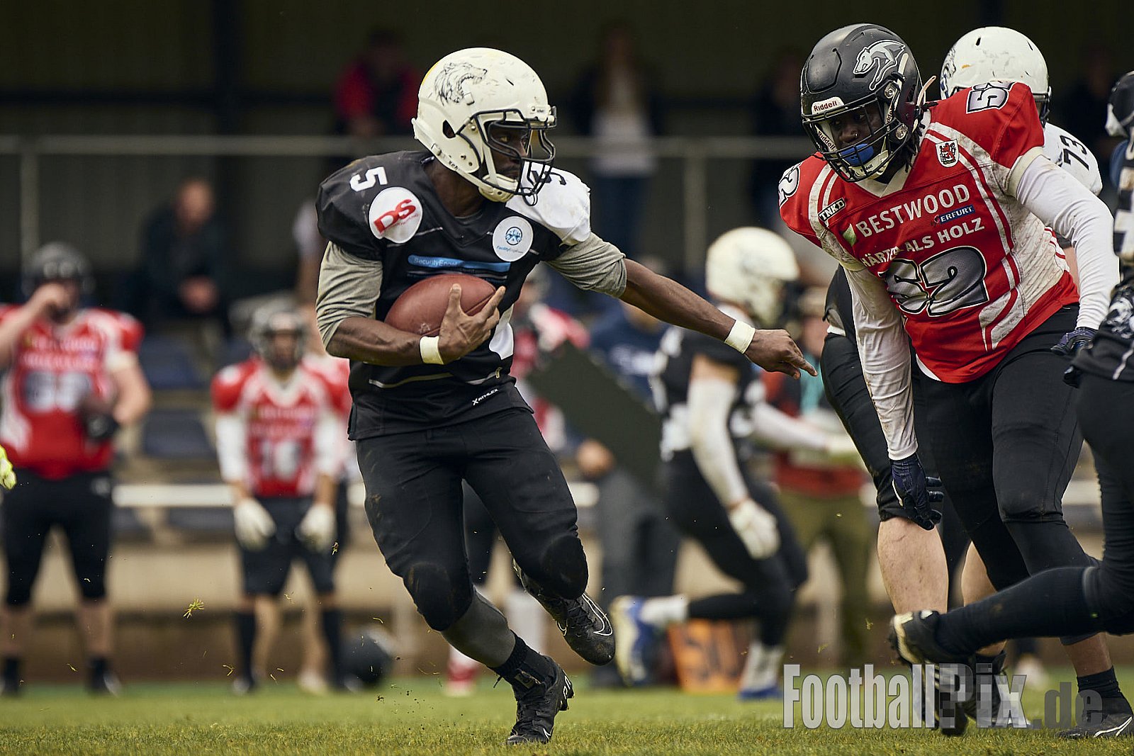 AFCV OL NRW | Wuppertal Greyhoundsr vs. Mönchengladbach Wolfpack | 25.05.2025 | SpA Gelber Sprung, Wuppertal | Punkte Endstand 21 : 08 | Bildnummer: 2025-05-25_0263 - WuppertalGreyhoundsVsMgWolfpack