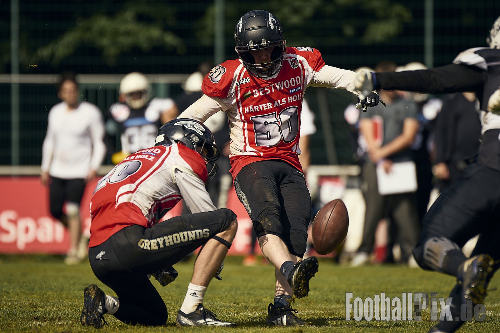 AFCV OL NRW | Wuppertal Greyhoundsr vs. Mönchengladbach Wolfpack | 25.05.2025 | SpA Gelber Sprung, Wuppertal | Punkte Endstand 21 : 08 | Bildnummer: 2025-05-25_0439 - WuppertalGreyhoundsVsMgWolfpack
