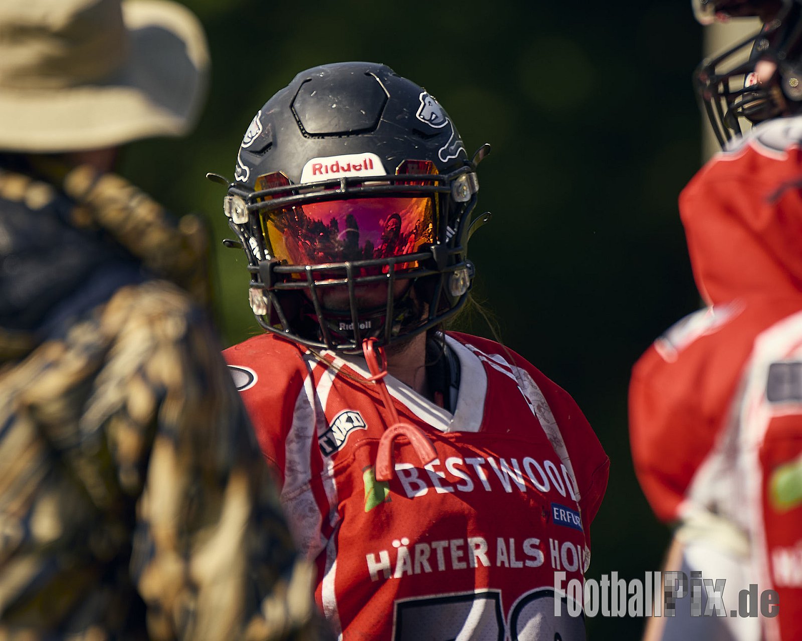 AFCV OL NRW | Wuppertal Greyhoundsr vs. Mönchengladbach Wolfpack | 25.05.2025 | SpA Gelber Sprung, Wuppertal | Punkte Endstand 21 : 08 | Bildnummer: 2025-05-25_0542 - WuppertalGreyhoundsVsMgWolfpack