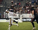 #55 Aaron Donkor, Outside Linebacker, Vienna Vikings | ELF | Vienna Vikings at Rhein Fire |  Punkte Endstand 21 : 08 | Merkur Spiel-Arena, Dusseldorf | 01.06.2025 | Bildnummer: 2025-06-01_1693 - ViennaVikingsAtRheinFire