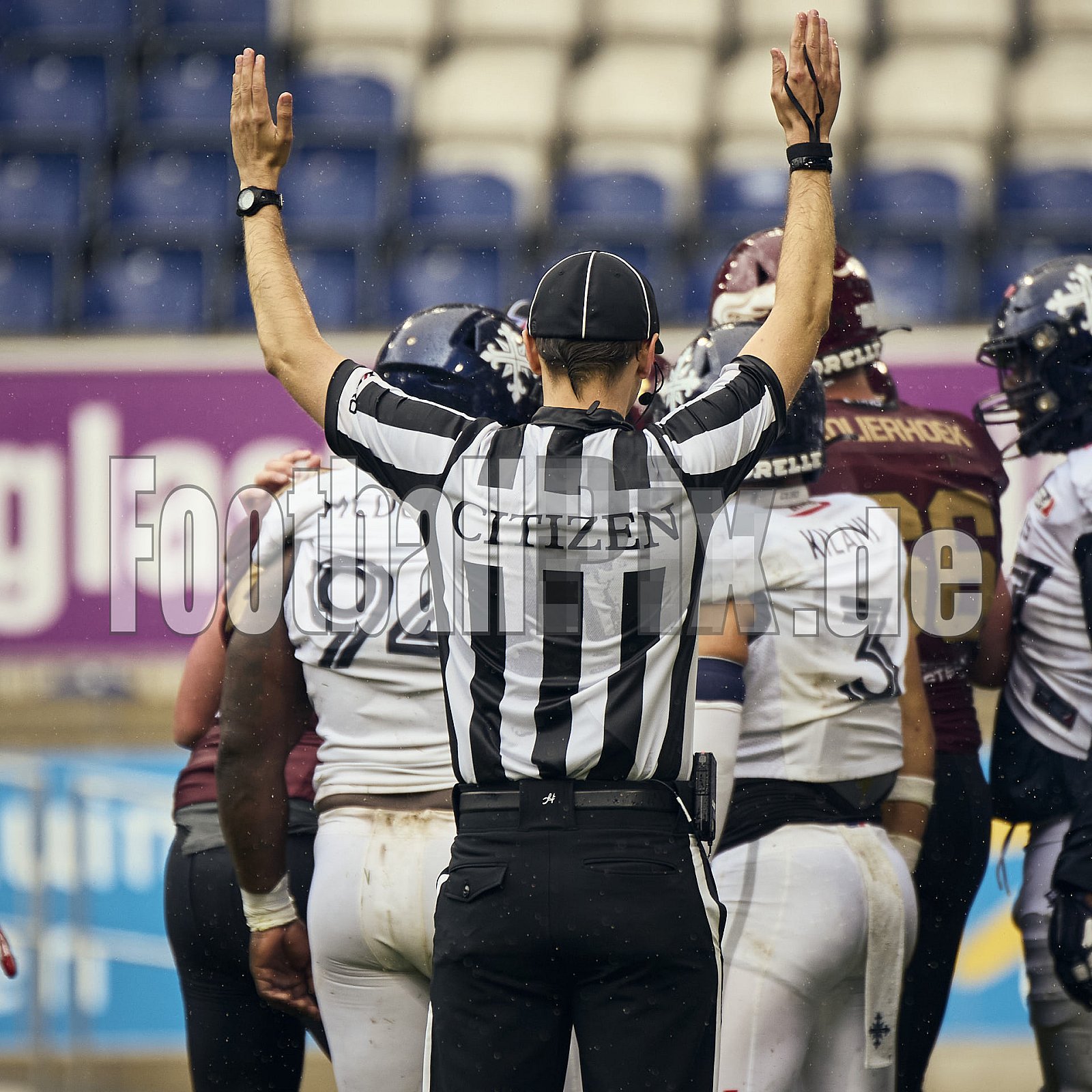 ELF | Paris Musketeers at Rhein Fire |  Punkte Endstand 31 : 07 | Schauinsland-Reisen-Arena, Duisburg | 08.06.2025 | Bildnummer: 2025-06-08_0426 - ParisMusketeersAtRheinFire
