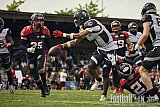 GFL | D&uuml;sseldorf Panther vs. Berlin Rebels |  Punkte Endstand 14 : 21 | Stadion Benrath, Dusseldorf | 15.06.2025Job ID: 2025-06-15_0490 - DPantherVsBerlinRebels